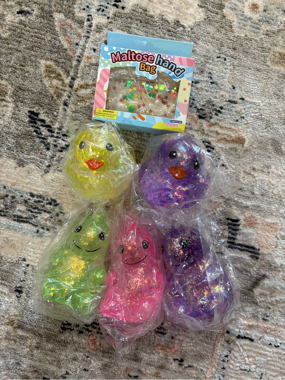 Dinosaur, Duck, Handbag Sugar Squishes